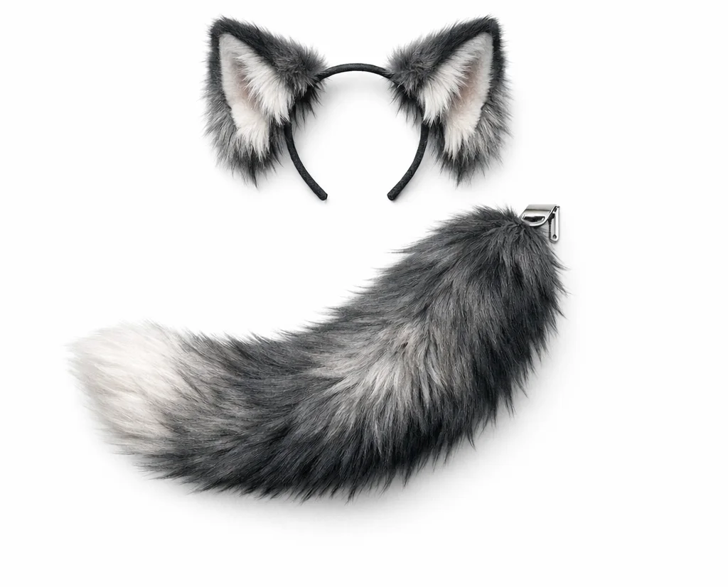 pack colas y orejas therian completo